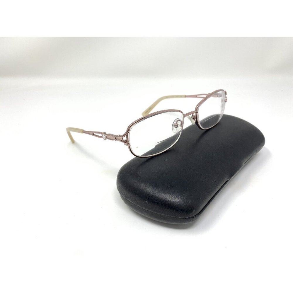 Lady M Collection Eyeglass Frames  Alexa Pink 53 [] 16 130 Rhinestones